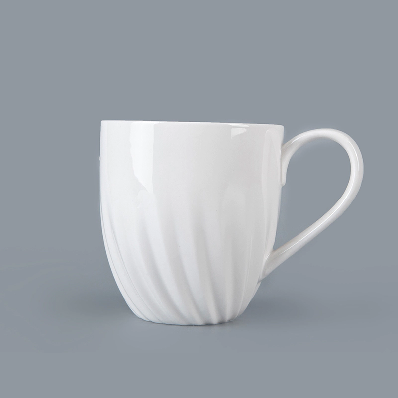 Dependable porcelain tableware supplier best price eco ware white porcelain coffee mug white custom ceramic dinner mug