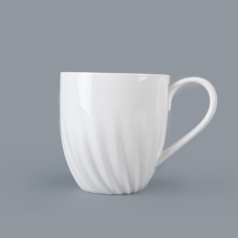 Dependable porcelain tableware supplier best price eco ware white porcelain coffee mug white custom ceramic dinner mug