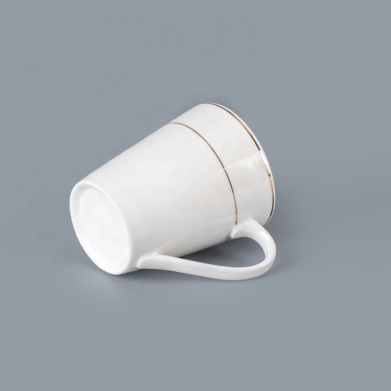 Cheap Bulk Crockery Porcelain 260ml Coffee Mugs For Restaurant, Crockery Restaurant Mug Cafe*