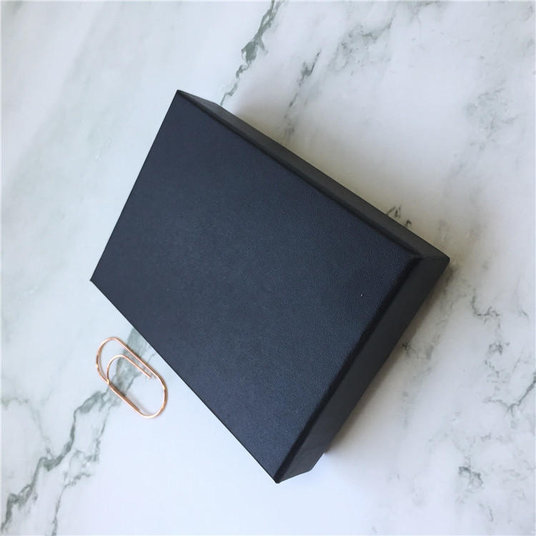 product-Dezheng-Mini paper watch gift box black cardboard gift box with lid-img-1