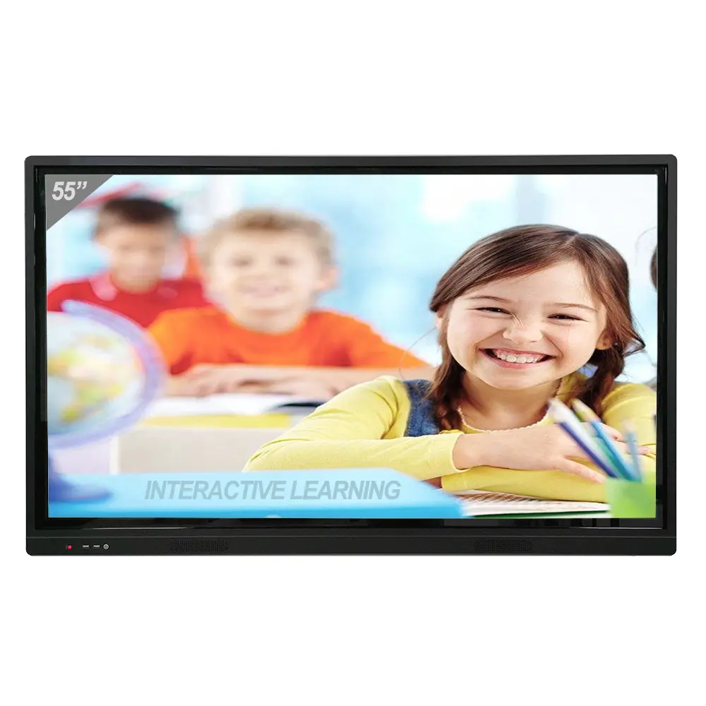 Cheap LCD Smart TV Infrared Whiteboard Interactive Touch Screen Panel for Kids School TFT Free Spare Parts 4K UHD Panel