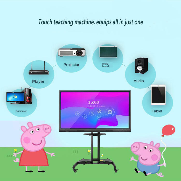 Smart Tv Board Low Price 65 Inch Interactive Whiteboard Finger Touch Infrared Touch 10 Points Free Offer