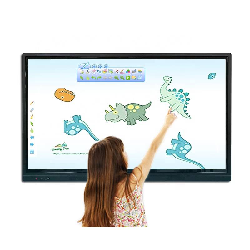 Top Quality Cheap Portable Smart Boards White Board Interactive Digital Whiteboard Wireless China Black Pen finger Touch