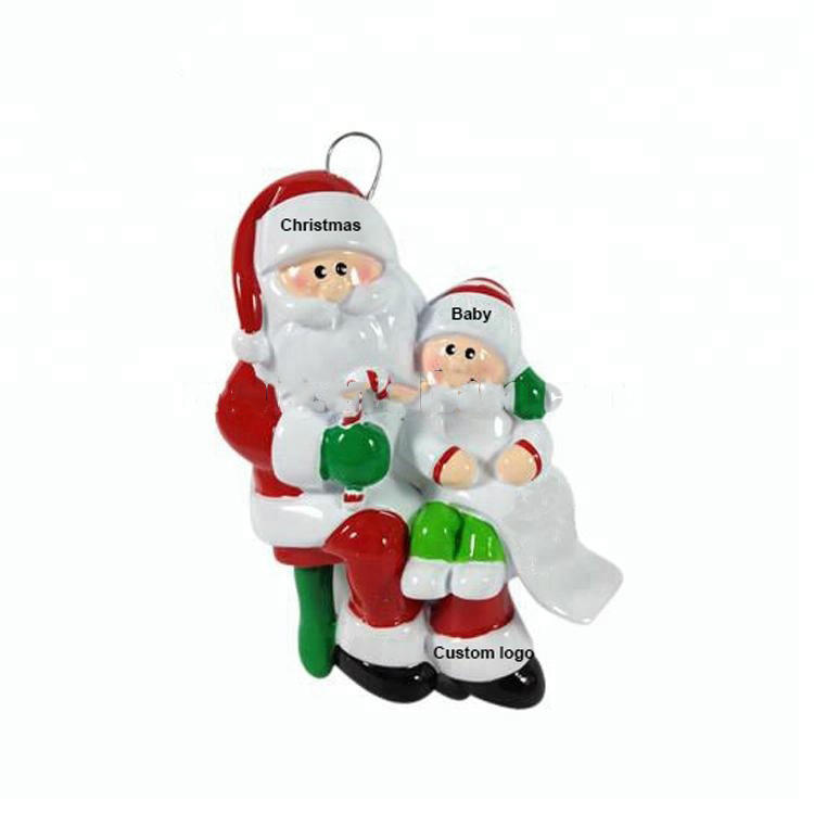 Factory wholesale santa claus figurines christmas decoration