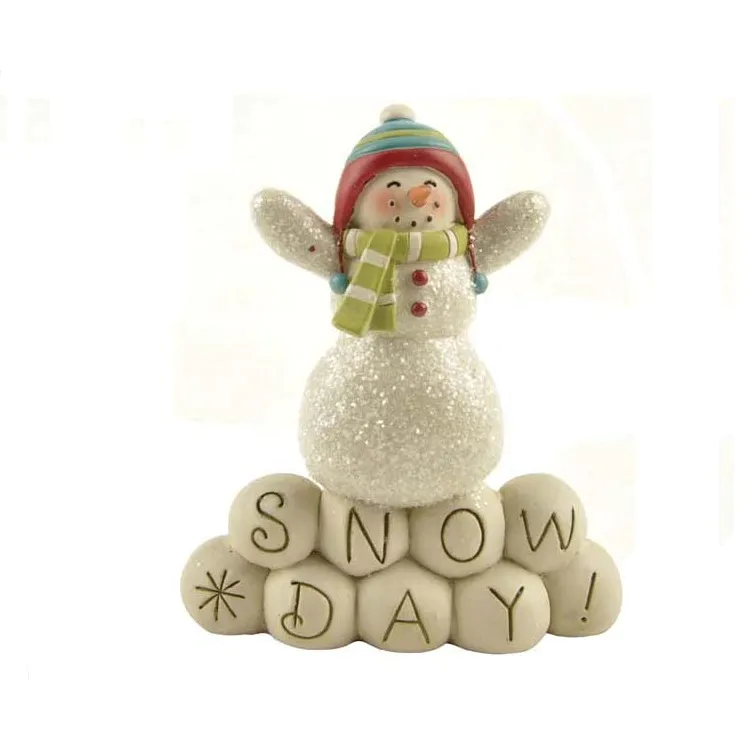 Christmas resin snowman new home bedroom hall decoration snow day snowman with snowman