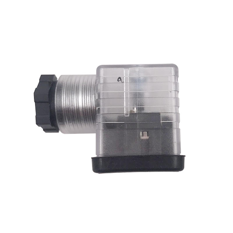 DC AC MPM 3 Socket LED Solenoid Valve Lengthened Type Coil Connector