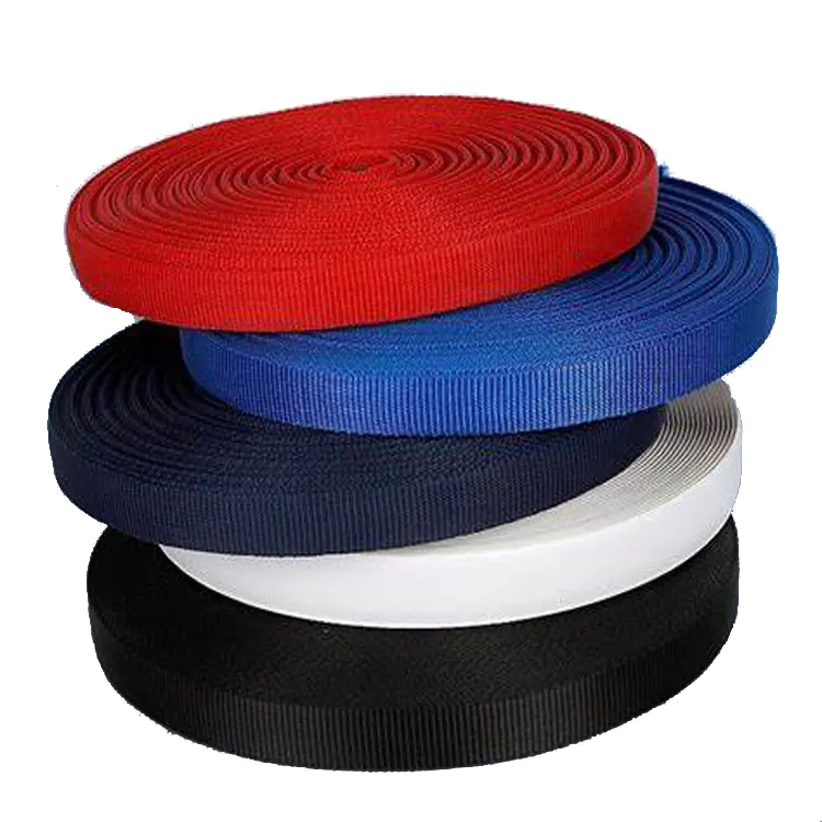 100% Polypropylene Webbing High Quality Custom Multi-Color for Belt