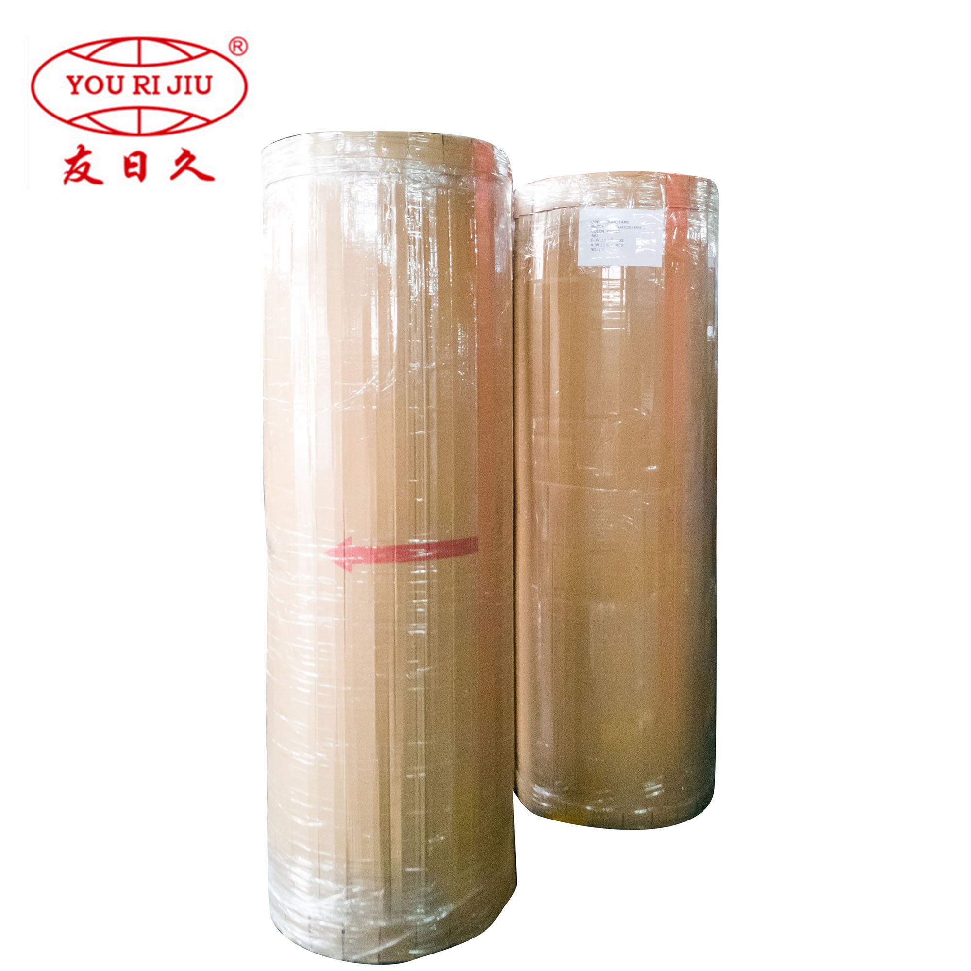 High Quality Heat Resistant Jumbo Roll Waterproof Adhesive Pp Double Sided Tape Yourijiu