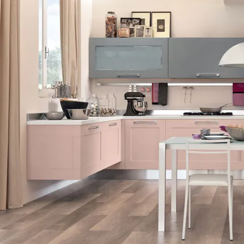 New Design Wood Grey Organizer Kitchen Cabinet