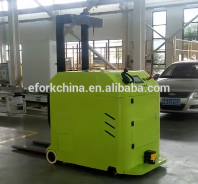 Heavy duty unmanned AGV forklift for intelligent warehouse