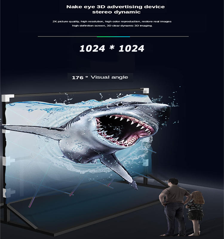 High Quality Custom Ultra Clear Version 360 Degree Holographic Mobile Phone Projector 3D Holographic Pyramid