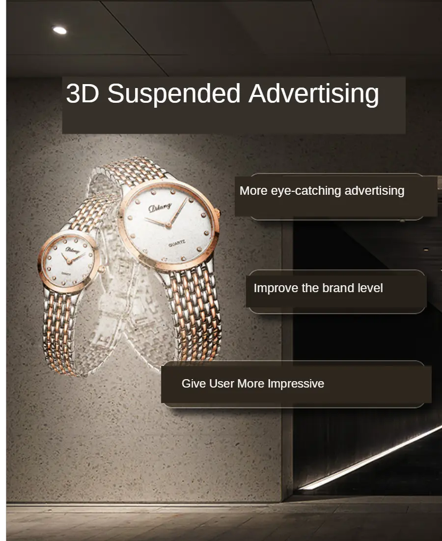 Factory Price Make 3D LED Screen Cheap 3D Advertising Hologram Fan Multimedia Player