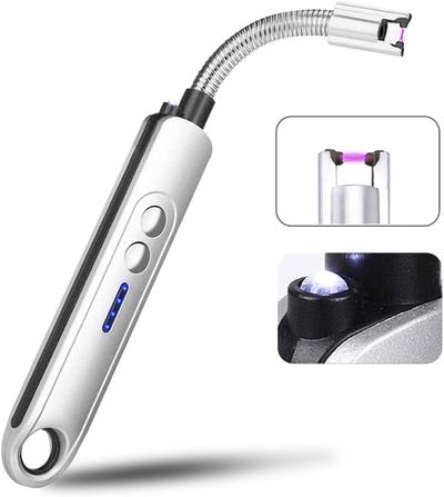 Electric Custom Lighter with USB and LED Flashlight No Minimum