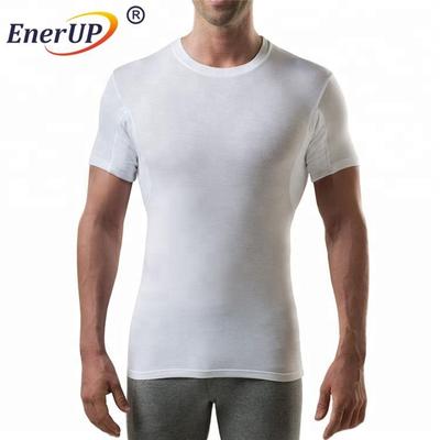 Mens undershirts with underarm sweatproof protection