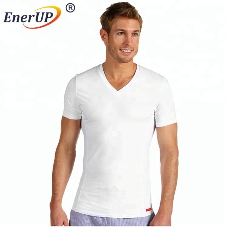 Mens 100% moisture wicking PE sweat proof undershirts t-shirt