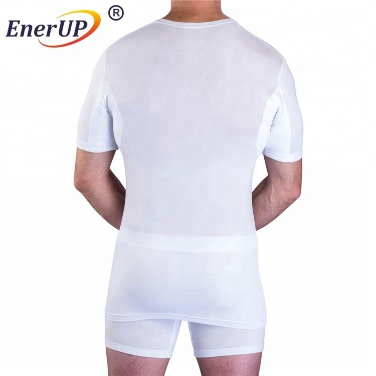 Sweatproof sweat resistant mens micro modal undershirts