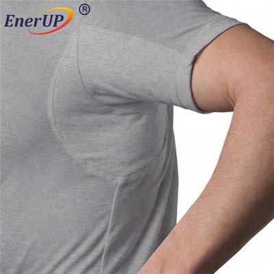 Anti sweat underarm padded undershirt t shirts