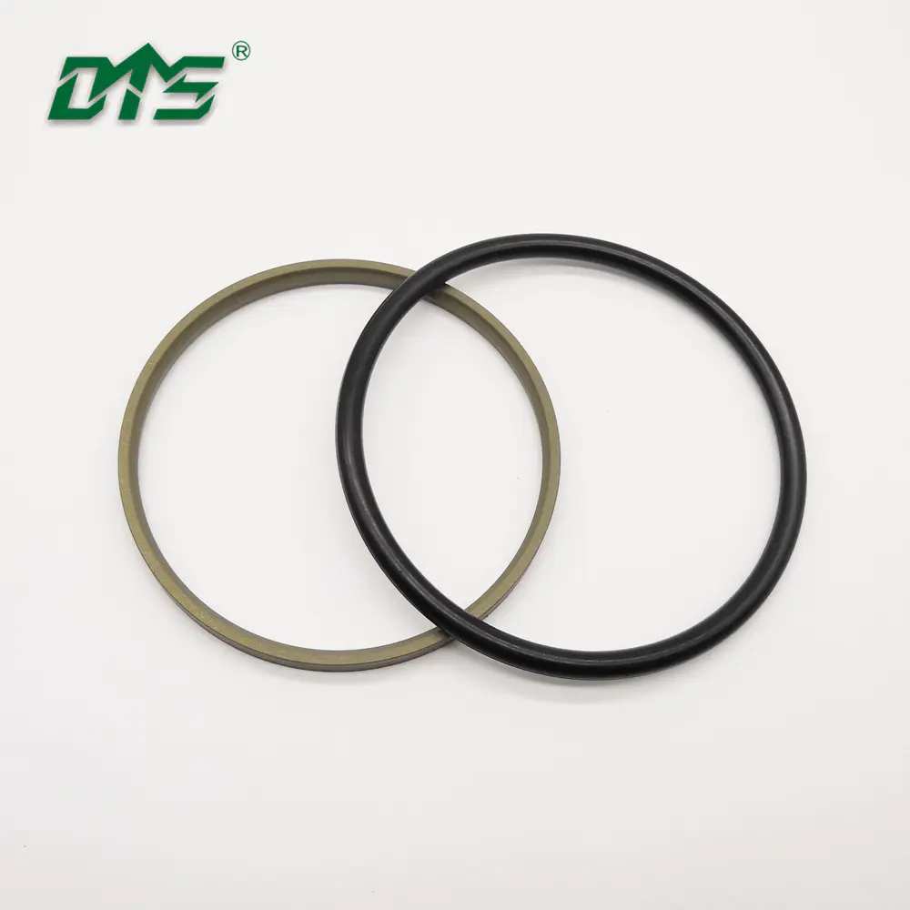 Hydraulic buffer rod seal Rubber PTFE HBTS Step seal GSJ