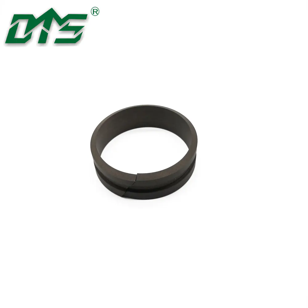 Guide sleeve with scraping lip for shaft DFAI PTFE/POM/PA