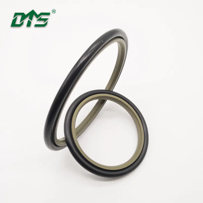 Hydraulic buffer rod seal Rubber PTFE HBTS Step seal GSJ