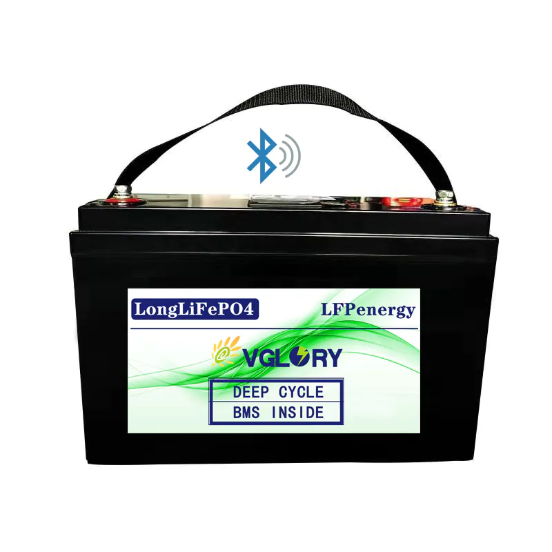 MitSolar Batterie 12 V Oem Odm Li Ion Lithium Deep Cycle Lifepo4 Battery 12v 100ah Bms