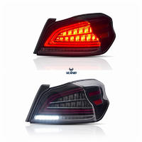 VLAND Factory accessories for Car Tail light for WRX Taillight 2013-UP FULL LED Tail lamp turn signal with sequential indicator