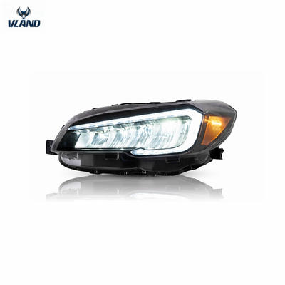 VLAND manufacturer for Sedan LED car Headlight for WRX 2015-UP with full LED DRL+Turn signal+high beam+low beam