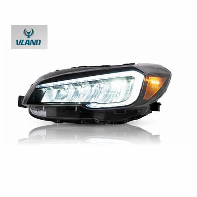 VLAND Factory For Car Head Lamp For WRX LED Headlight 2015 2016 2018 2020 For WRX Head Light Full LED With Moving Turn Signal