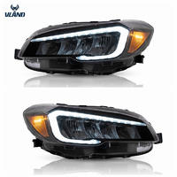 VLAND factory for Auto car LED Headlight for WRX 2015-UP with full LED DRL+Turn signal+reflective net design