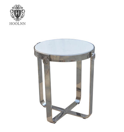 Mid-centry Modern Reclaimed Wood Top Side Table HL167