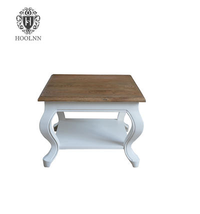 French Costal Wooden Side Table HL377-60