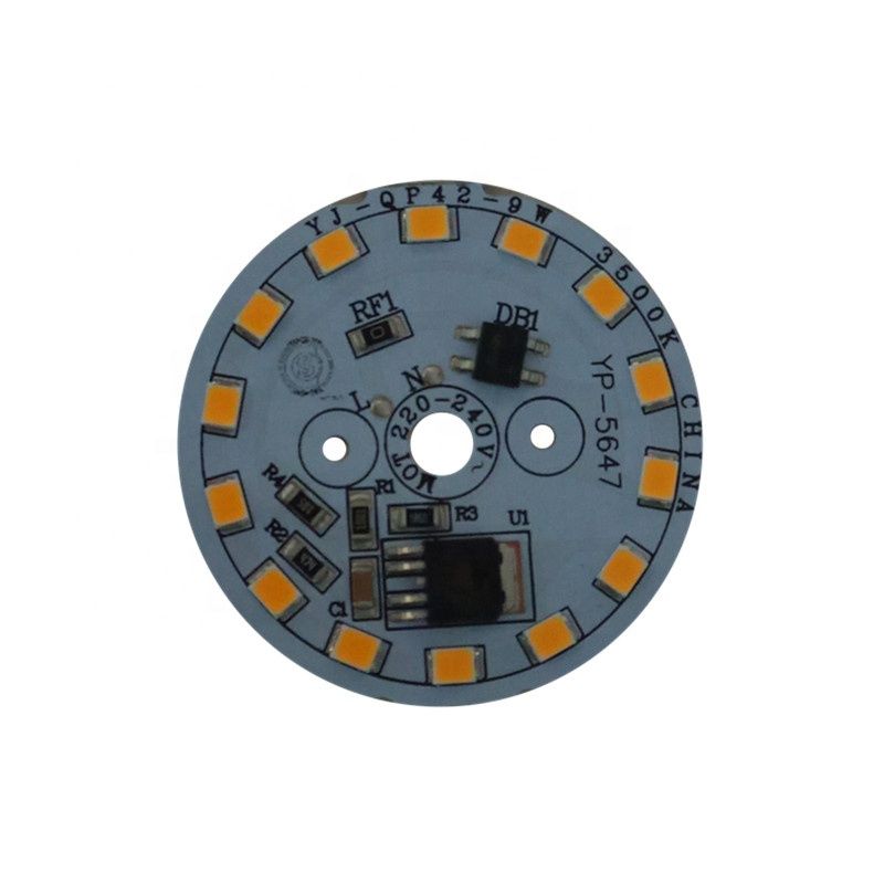 3years warrantyCE RoHS Certification High Power 9W 220V ac input voltage round led module pcb pcba for LED Downlight