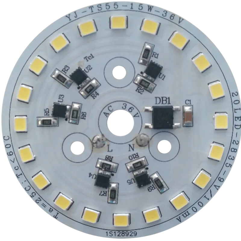 CE LVD FCC PSE C-Tick Approved 15W Low Voltage AC 36V /24V /12V AC driverless dob led pcb Module for Bulb light and Downlight