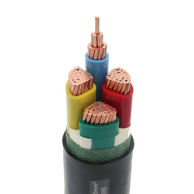 pvc jacket construction power cable 3X185+1X95 3 core 185mm2 and 95 mm2 cables for low voltage underground use