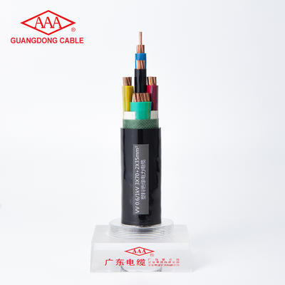 5 Core 3x70+2x35mm2 Flame Resistant (B) Copper Core PVC Insulated PVC Sheathed Power Cable