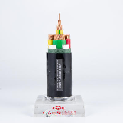 Power Cable YJV Copper Conductor XLPE Insulated PVC Sheathed 3*185+2*95