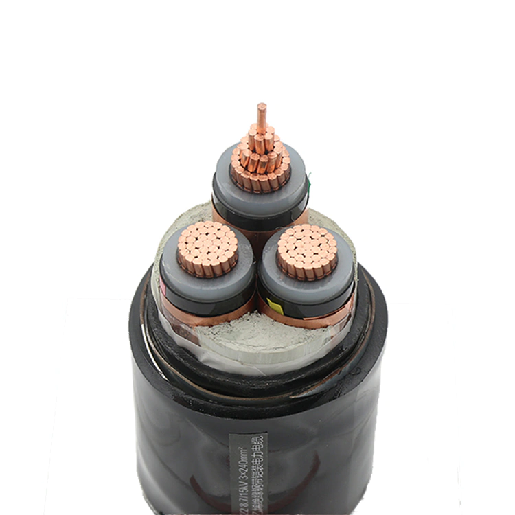 Electrical XLPE 11KV Price High Voltage Armoured Underground Power Cable