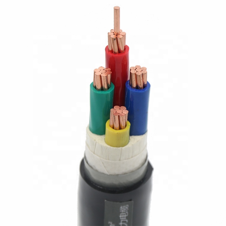 2 3 4 5 Core 35 50 70 95 120 150 sq mm PVC Insulated XLPE Copper Electric Power Cable Size
