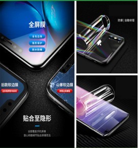 Custom 3D High Quality Mobile Phone Hydrogel Protective Film Not Glass Ultrthin TPU Screen Protector for Samsung Galaxy