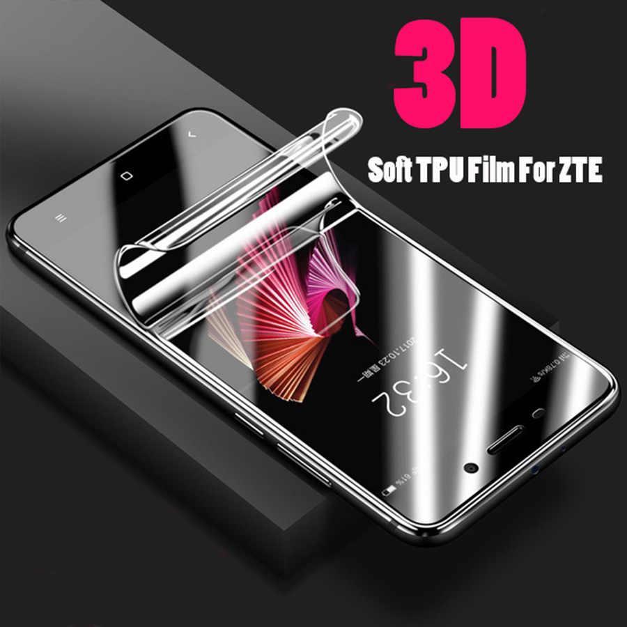 auto scratch repair soft hydrogel 3D curved full cover phone screen protective film