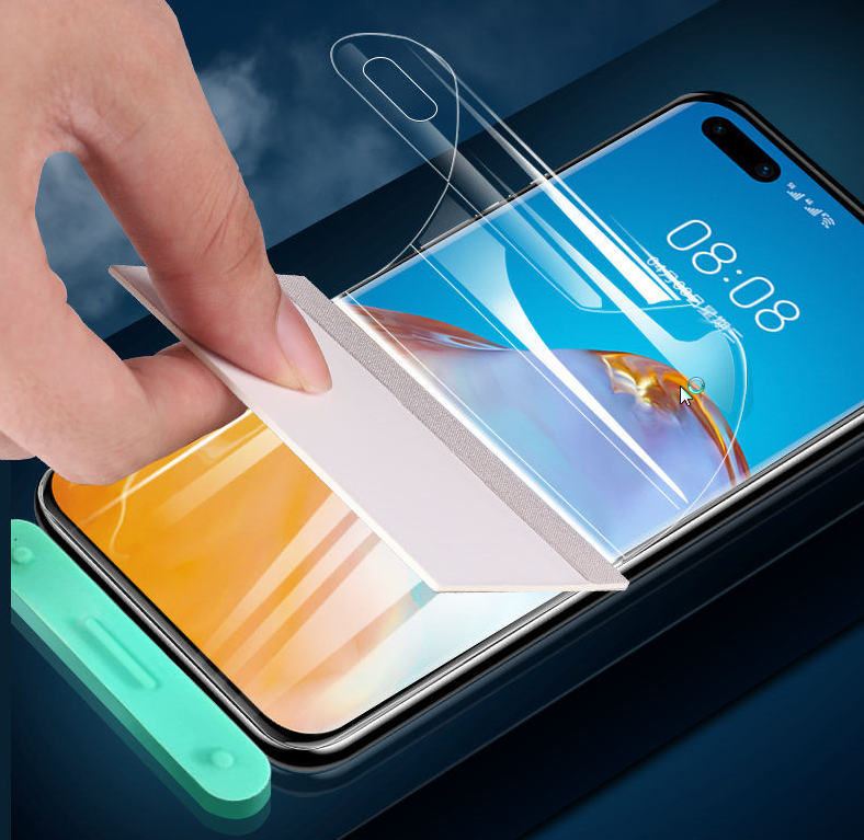 Custom 3D High Quality Mobile Phone Hydrogel Protective Film Not Glass Ultrthin TPU Screen Protector for Samsung Galaxy