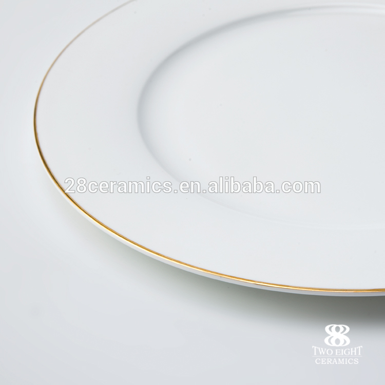 brilliant high quality european style hotel bone chinagold rim dinnerware set