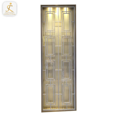 custom made panels Laser Cut Metal Room Dividers gold stainless steel screen panels room divider