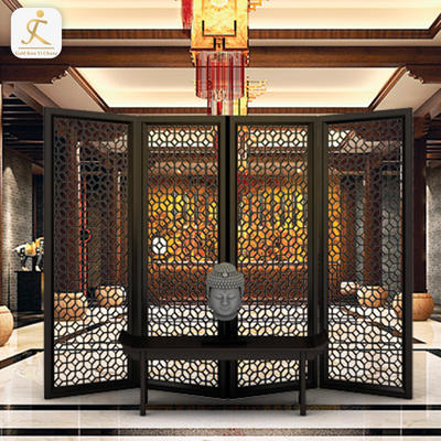 Decorative Laser Cut Metal Screens For Sale Uk Ready Made Large Room Partitions Metal Folding Screen Laser Cut Room Divider