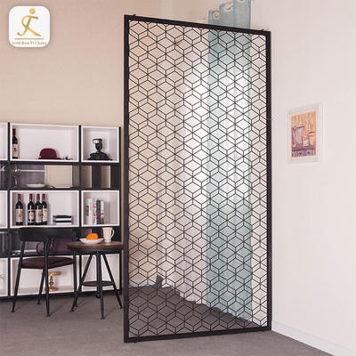 Foshan Supplier High End Modern Stainless Steel Room Partition Customized Decor Living Room Screen Partition Divider