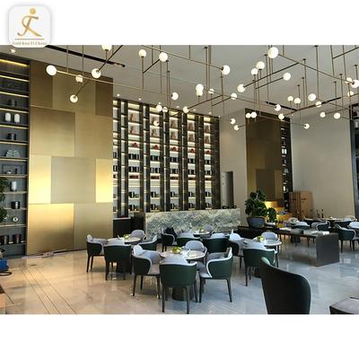 high end custom stainless steel room divider for lobby decoration hotel lobby decoration floor to ceiling fancy room dividers