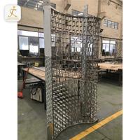 Stainless steel soundproof folding doors accordion room divider pretty room dividers for ornament bedroom partition