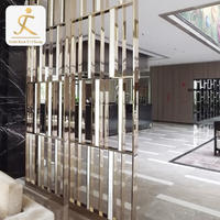 hotel screens decoration partitions room divider 4 panel cheap chinese silver steel rectangle decorative metal screen