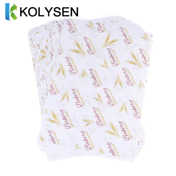 HealthyWrappers Pockets BreadPaper Oil Proof Food CustomGreaseproof For Burger