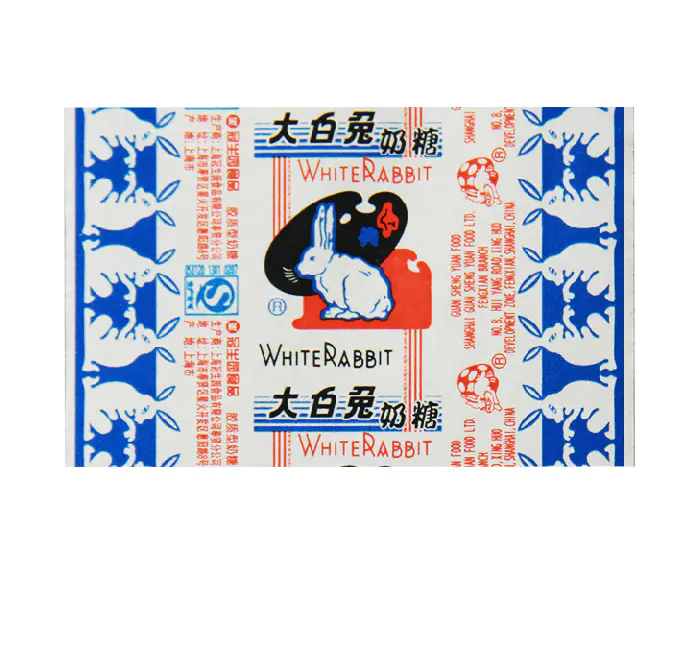 Custom printed Food Grade greaseproof White rabbit Candy dry wax paper Manufacturer